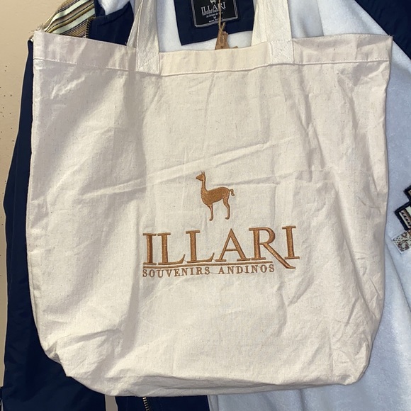 NWT Illari Peru Jacket & Canvas Tote Bag - Picture 9 of 14